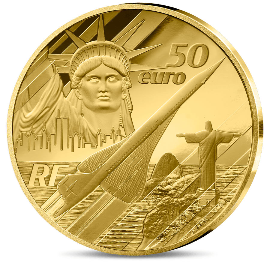 1/4 ounce Gold Coin - Concord Anniversary Proof thumbnail 2