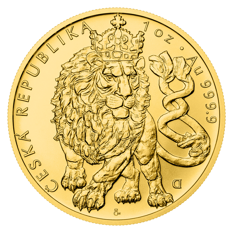 1 ounce Gold Coin - Czech Lion 2026 — photo 1