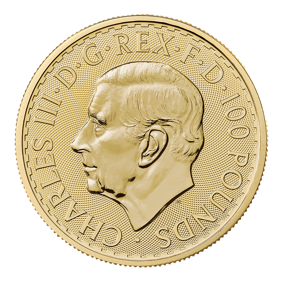 1 ounce Gold Coin - Britannia 2027 thumbnail 2