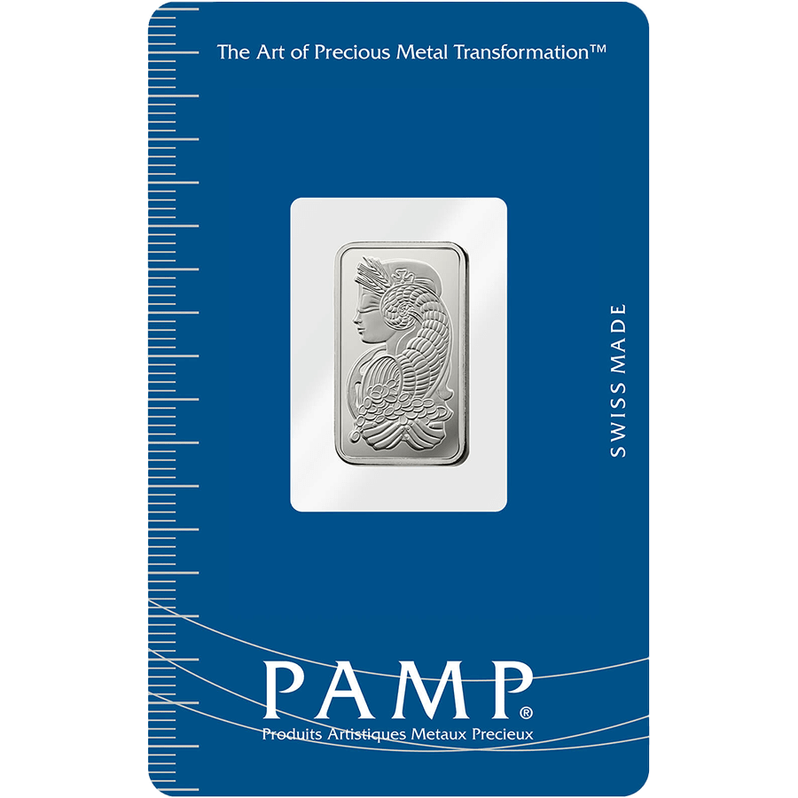 2.5 gram Silver Bar - PAMP Suisse Lady Fortuna — photo 1
