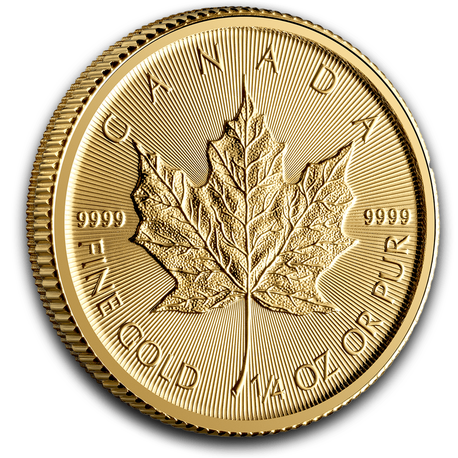 1/4 ounce Gold Coin - Canada Maple Leaf 2026 thumbnail 3