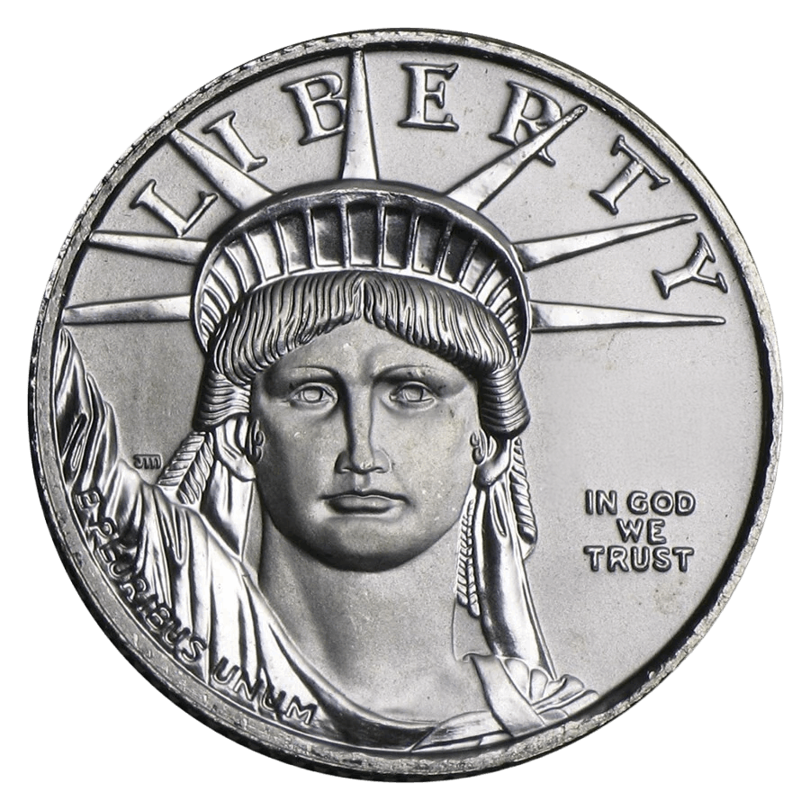 1/10 ounce Platinum Coin - American Eagle Random years — photo 1