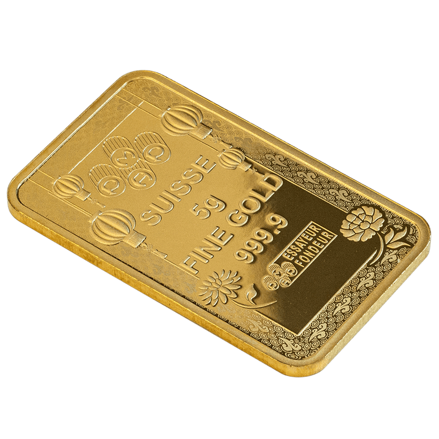 5 gram Gold Bar - Laughing Buddha - Good Luck thumbnail 8