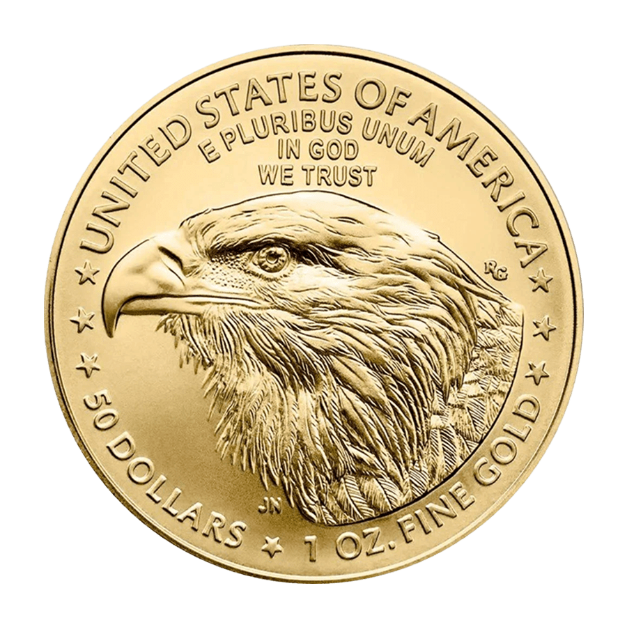 1 ounce Gold Coin - American Eagle 2024 thumbnail 2