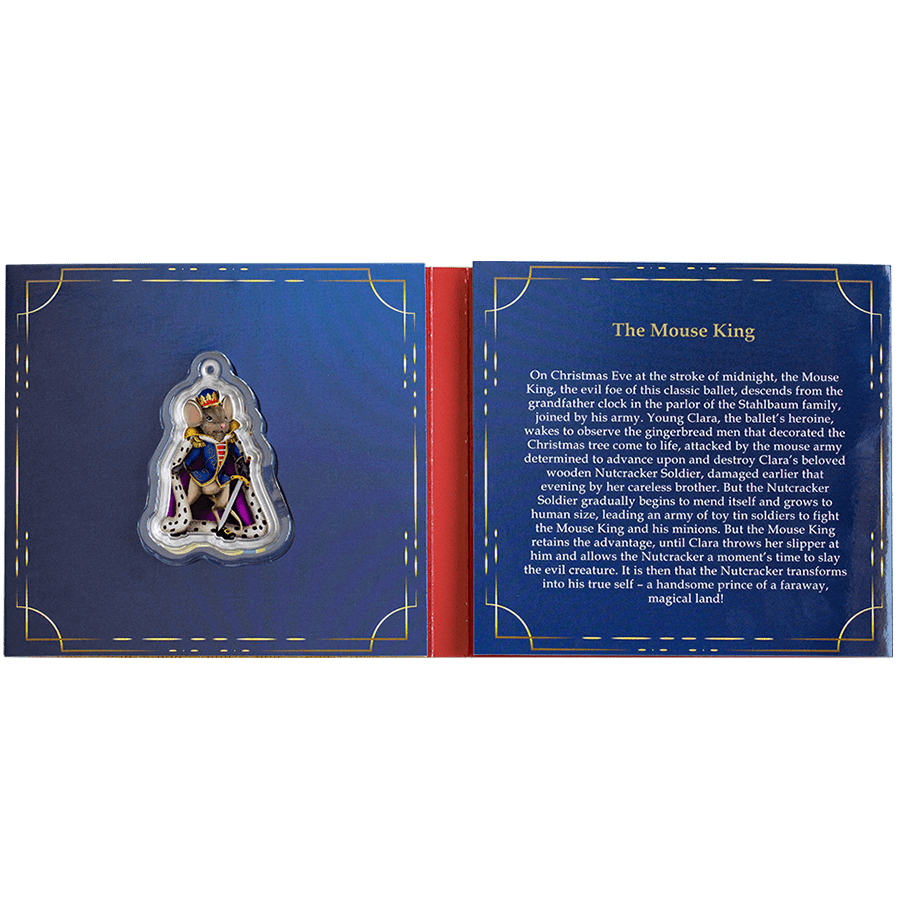 1 ounce Silver Coin - Nutcracker - Mouse King thumbnail 4