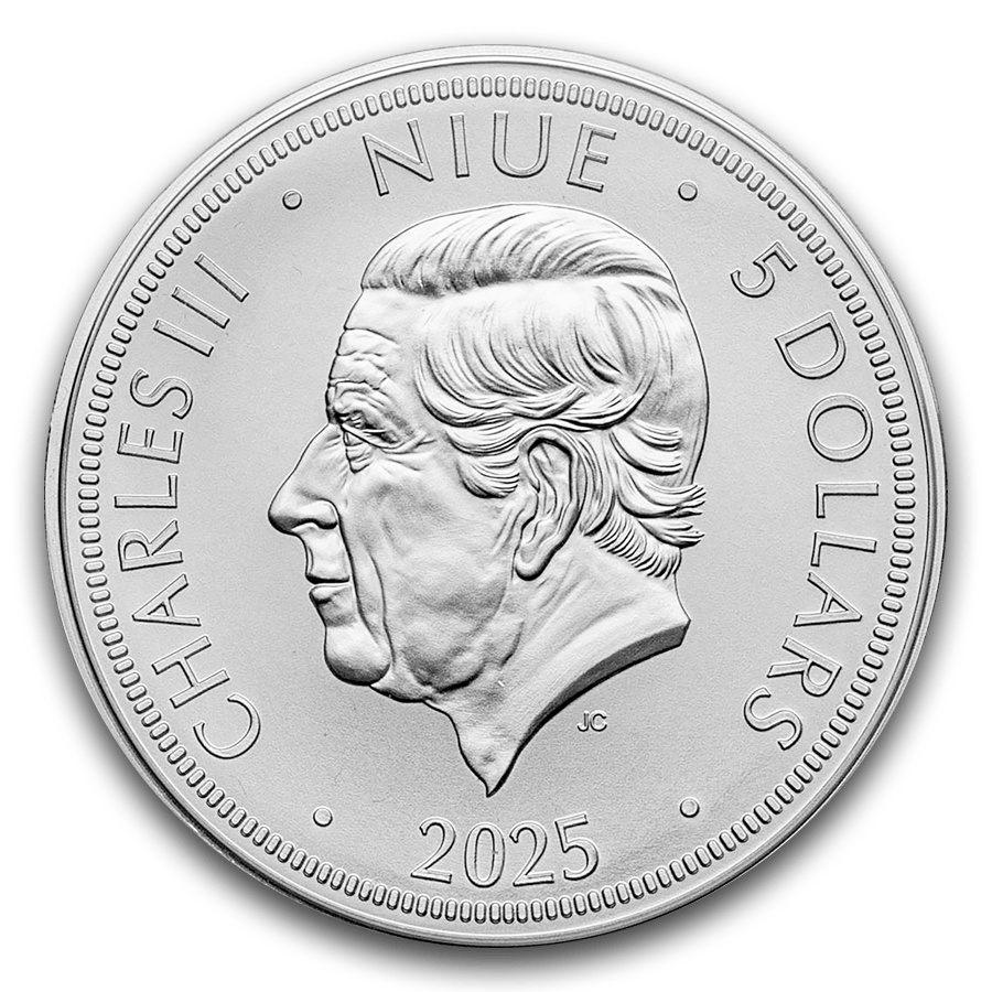 2 ounce Silver Coin - Czech Lion 2025 thumbnail 2