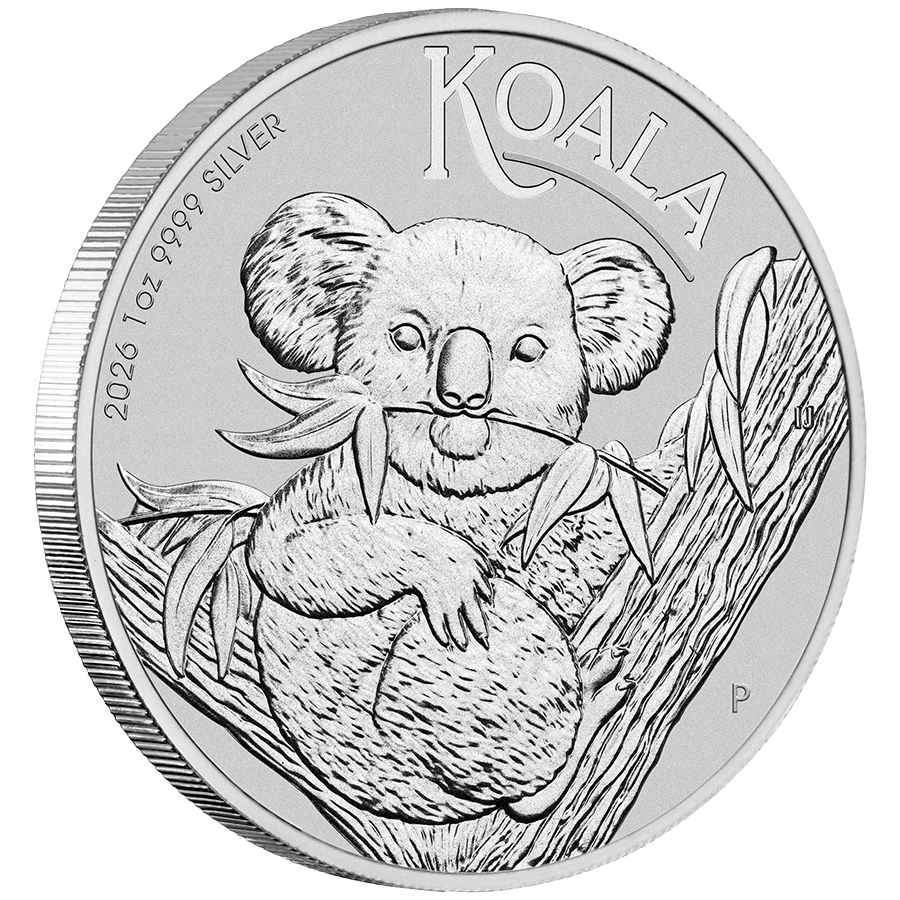 1 ounce Silver Coin - Australian Koala 2026 thumbnail 3