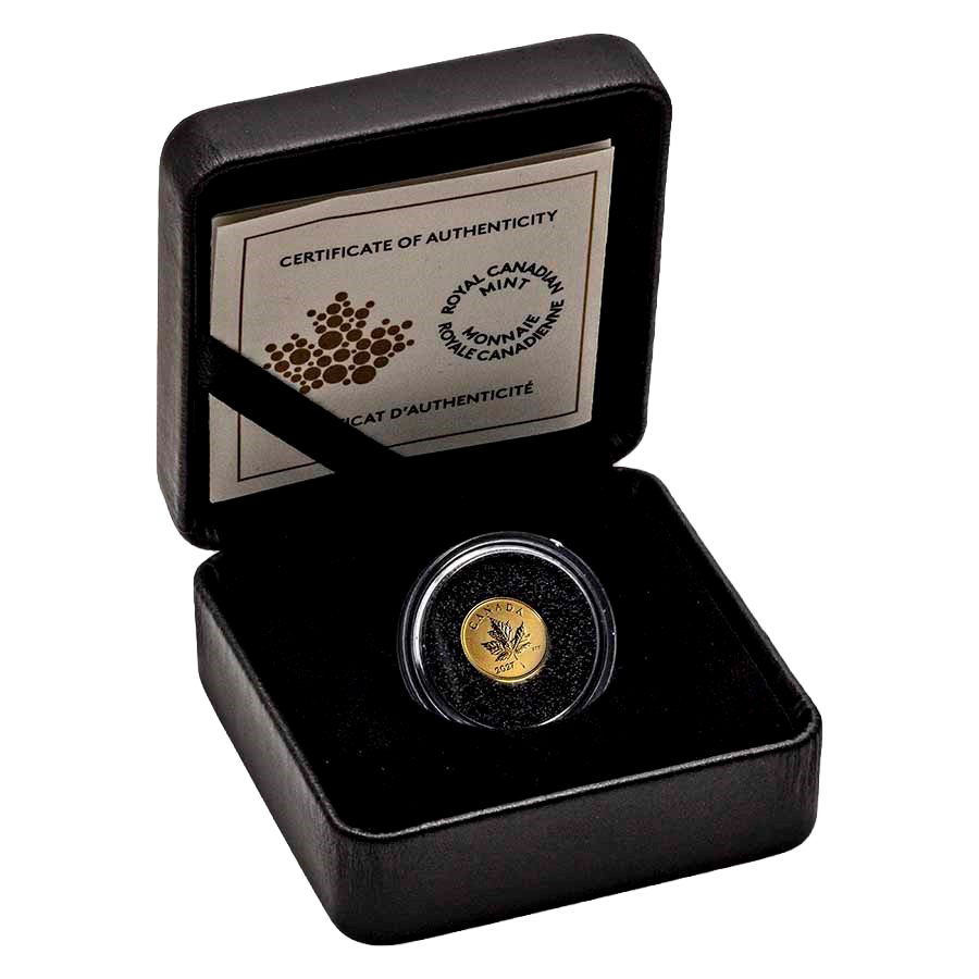 0.5 gram Gold Coin - Iconic Maple Leaf Reverse Proof 2027  thumbnail 3