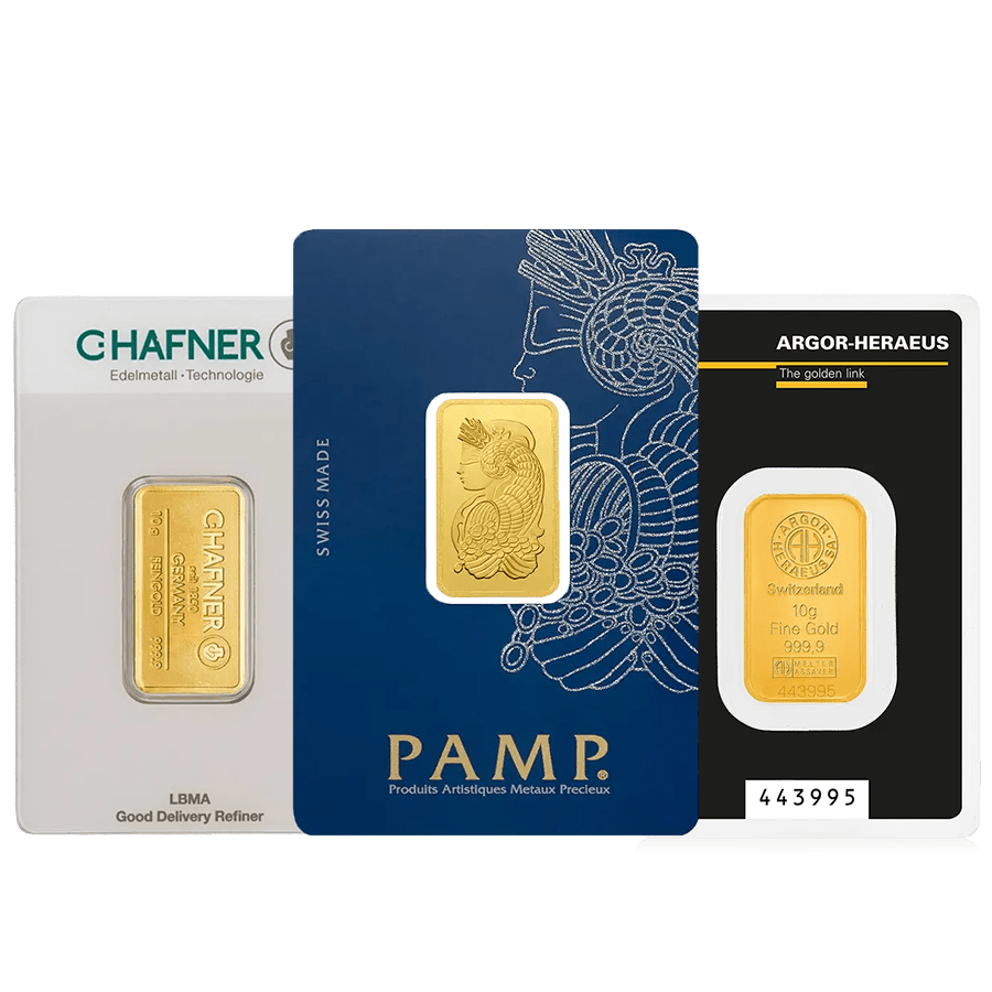 10 gram Gold Bar - Random Mint — photo 1