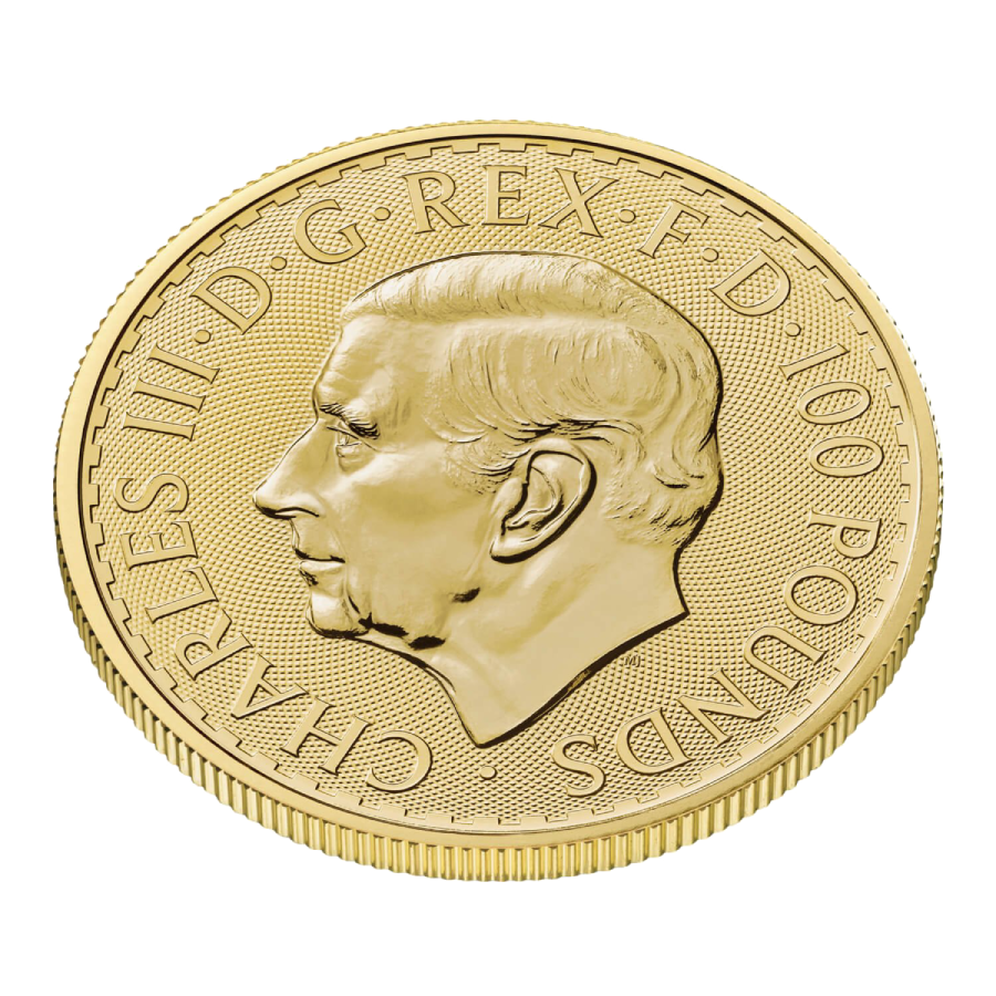 1 ounce Gold Coin - Britannia Charles III 2025 thumbnail 3