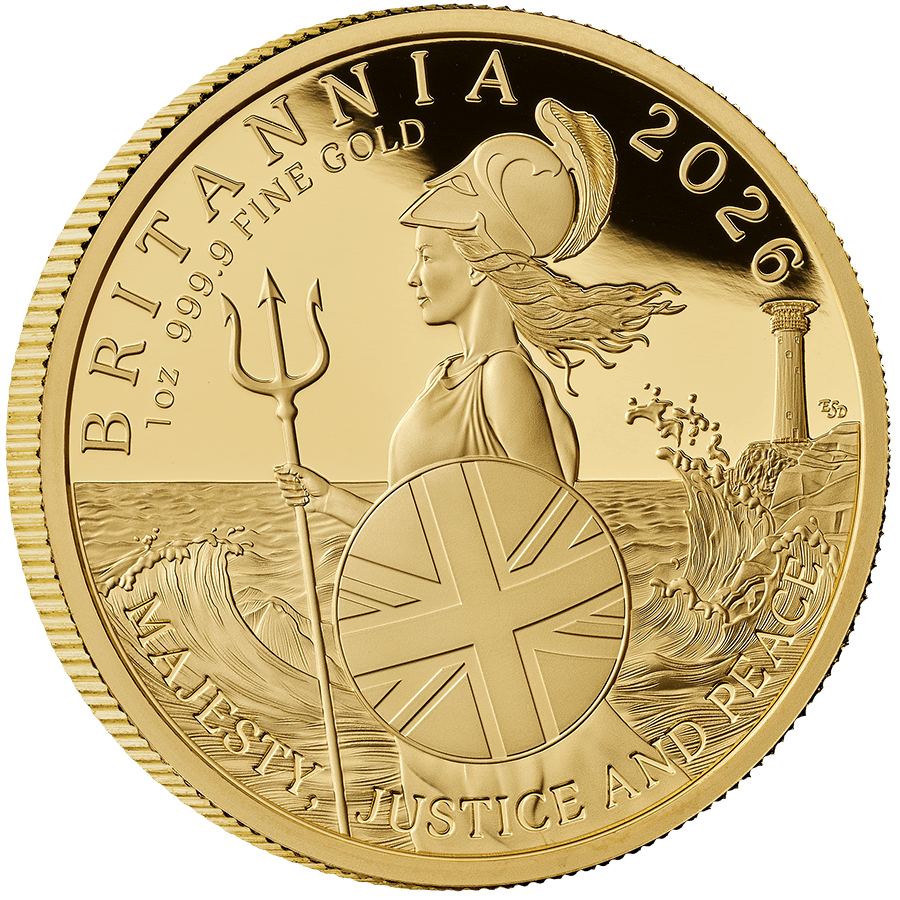 1 ounce Gold Coin - Britannia Proof 2026 thumbnail 4