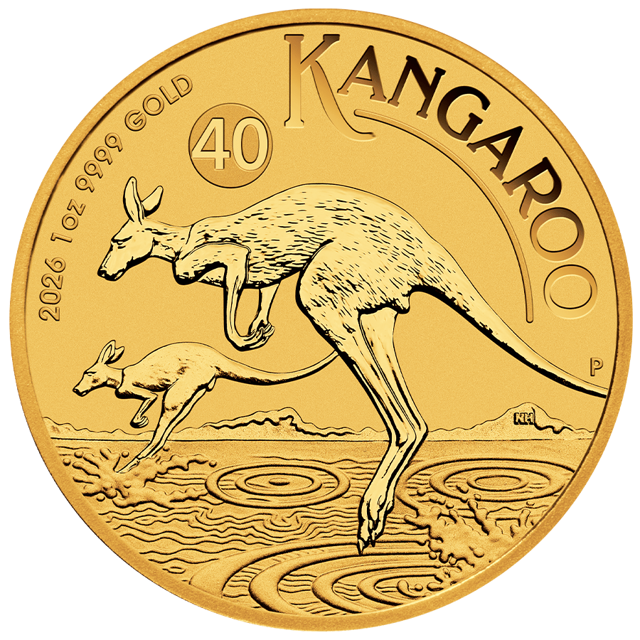 1 ounce Gold Coin - Australia Kangaroo 2026 — photo 1