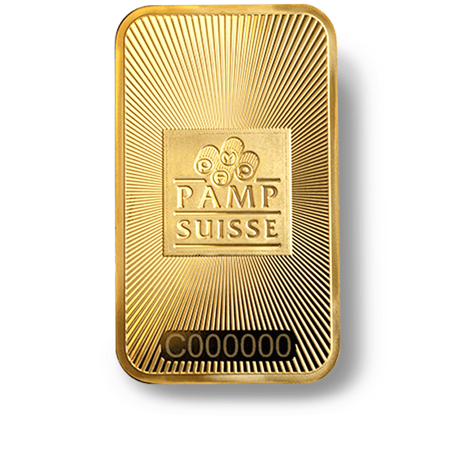 1 ounce Gold Bar - PAMP Suisse  thumbnail 4