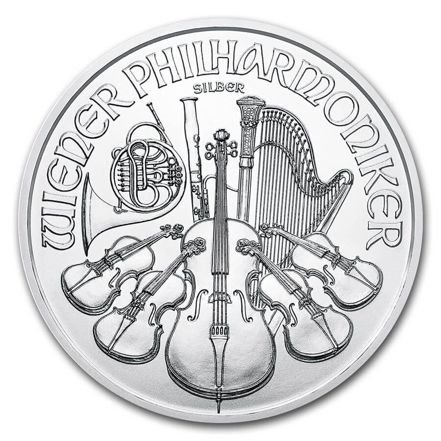 500 Coins Philharmonic Silver Monster Box - Mixed Years thumbnail 3