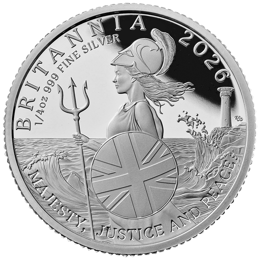 6 coin Silver Set - Britannia Proof 2026 thumbnail 5