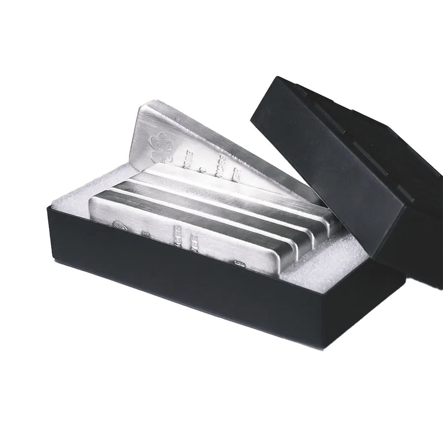 5x100 ounce Silver Bars Monster Box - PAMP Suisse — photo 1