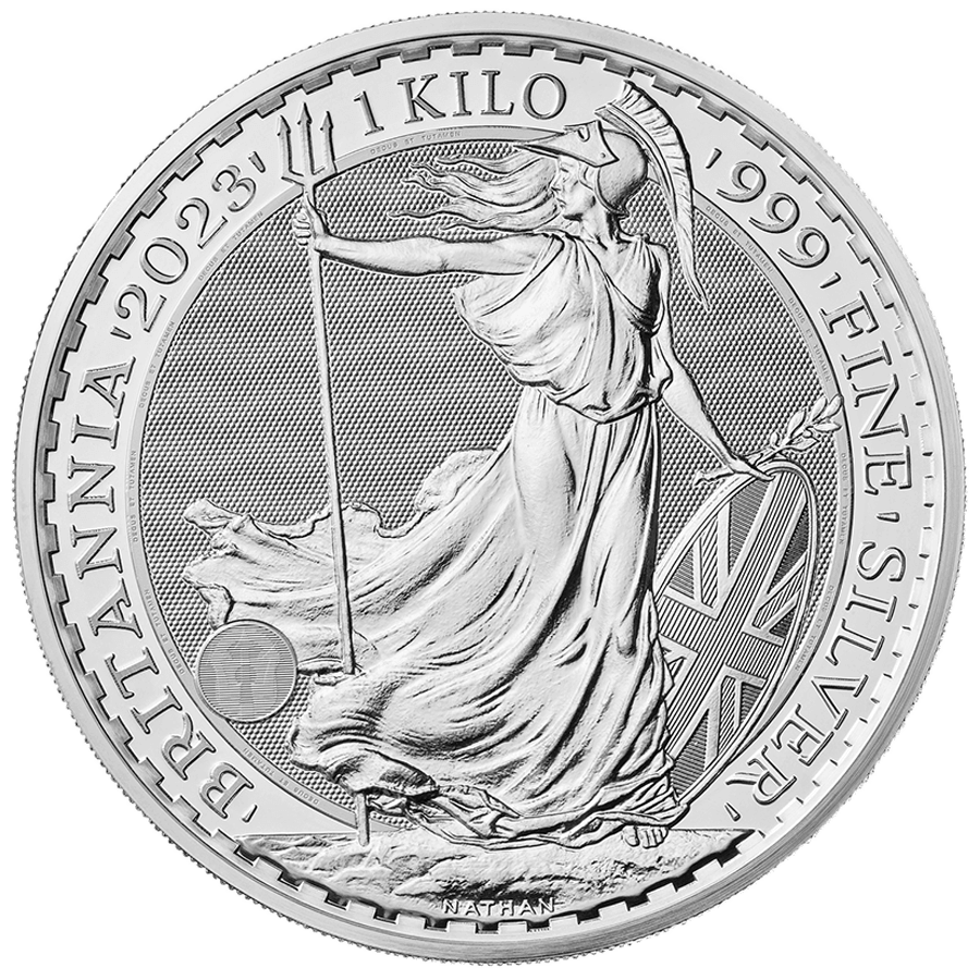 1 kg Silver Coin - Britannia Charles III - BU 2023