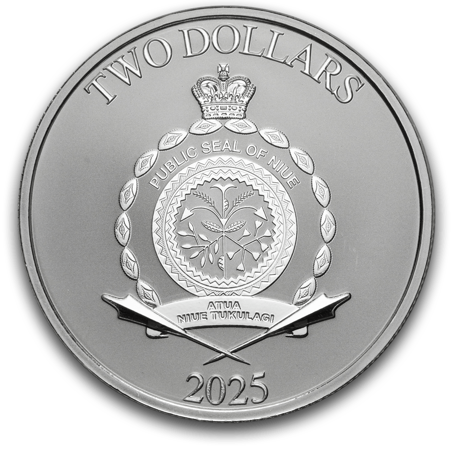 1 ounce Silver Coin - Star Wars Princess Leia 2025 thumbnail 2