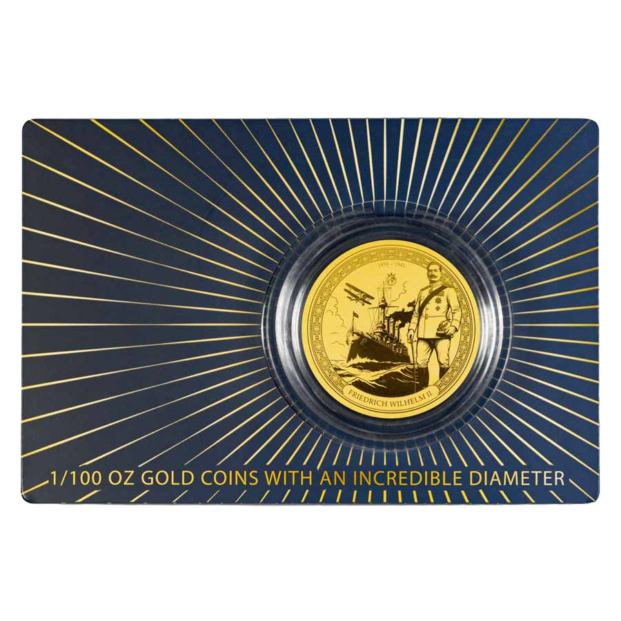 1/100 oz Gold Coin - Emperors of the World - Wilhelm II 2026 — photo 1