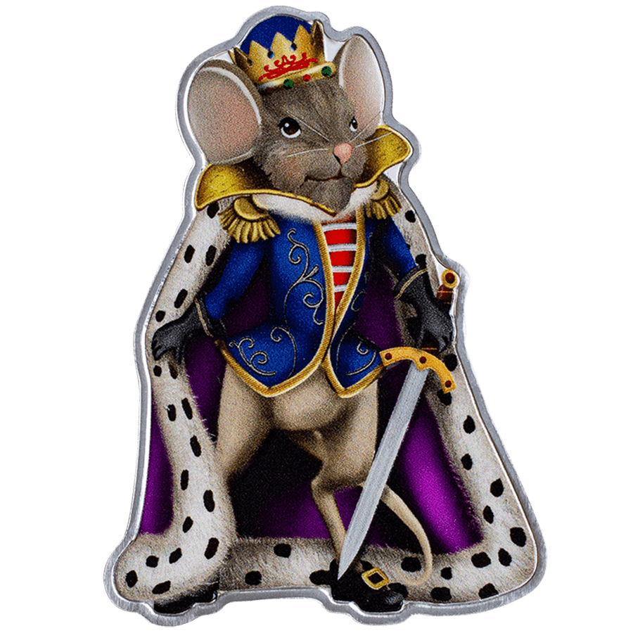 1 ounce Silver Coin - Nutcracker - Mouse King — photo 1