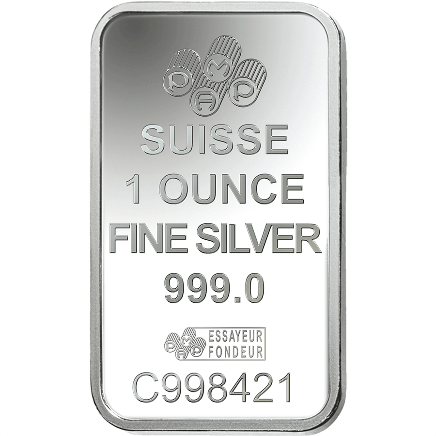 1 ounce Silver Bar - PAMP Suisse Romanesque Cross thumbnail 4