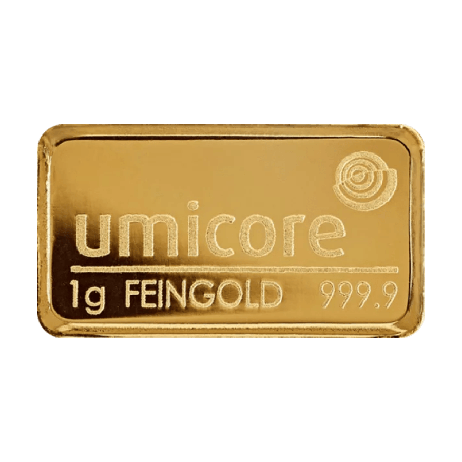 1 gram gold bar- Umicore thumbnail 3
