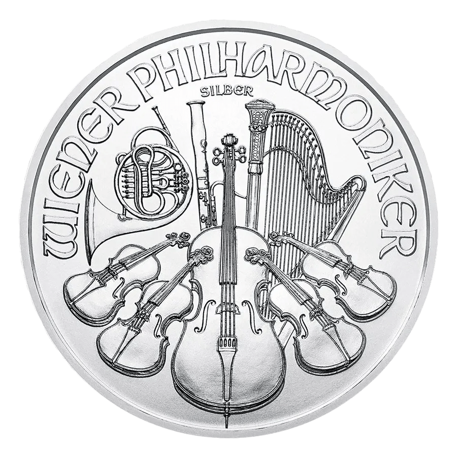 1 ounce Silver Coin - Philharmonic 2023 — photo 1