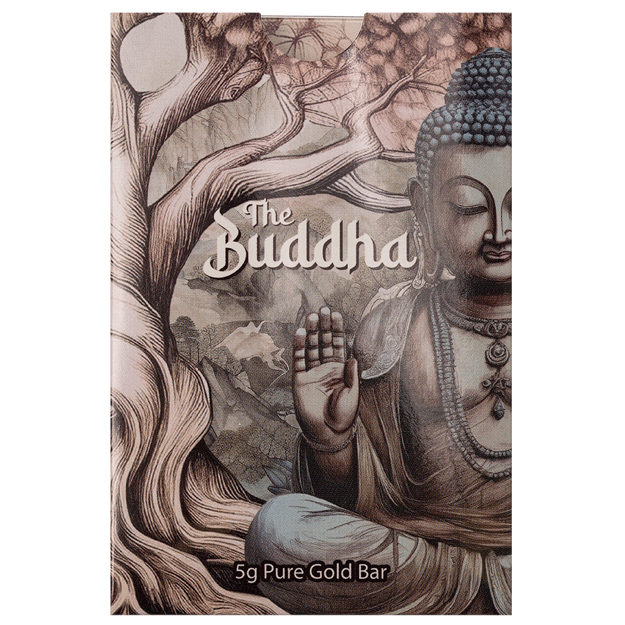 5 gram Gold Bar - The Buddha thumbnail 7