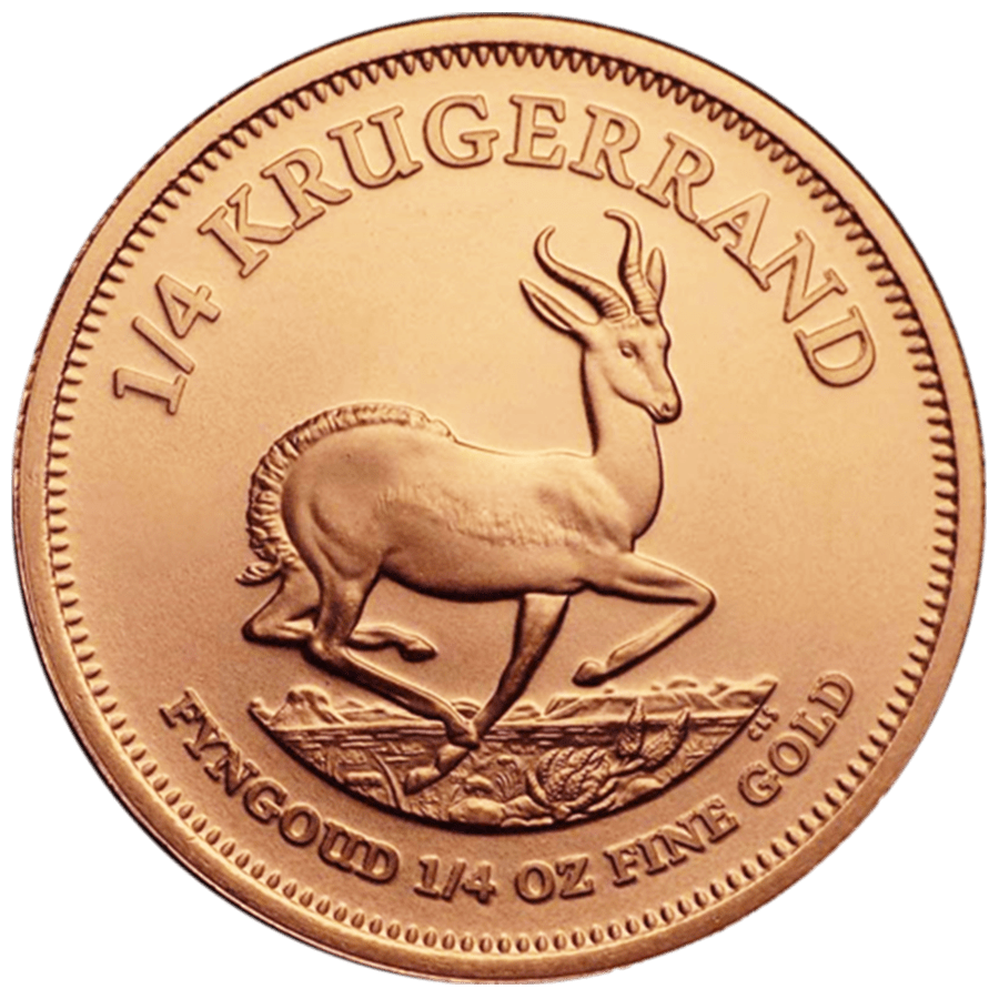 1/4 ounce Gold Coin - Krugerrand - Mixed Years — photo 1