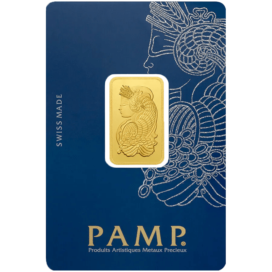 Black Friday offer Purchase 10 grams Fine gold Lady Fortuna - PAMP Swiss - Front