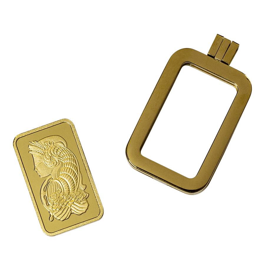 10 gram Gold Bar  - PAMP Suisse Lady Fortuna (with Frame) thumbnail 6