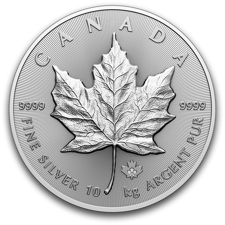 10 Kilo Silver Coin - Big Maple Leaf 2025 — photo 1