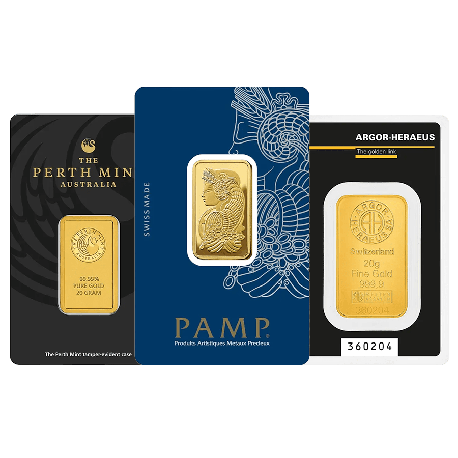 20 gram Gold Bar - Random Mint — photo 1