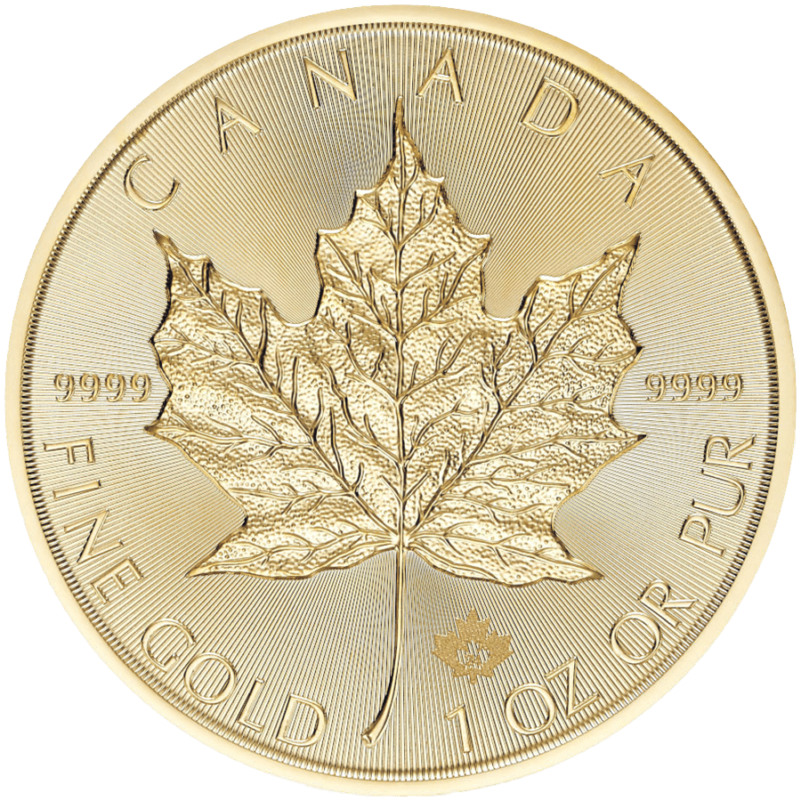 1 ounce Gold Coin - Maple Leaf Charles III 2024 — photo 1