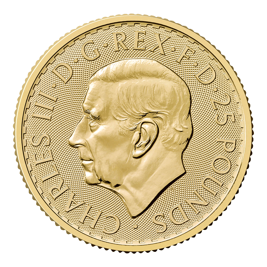 1/4 ounce Gold Coin - Britannia 2027 thumbnail 2