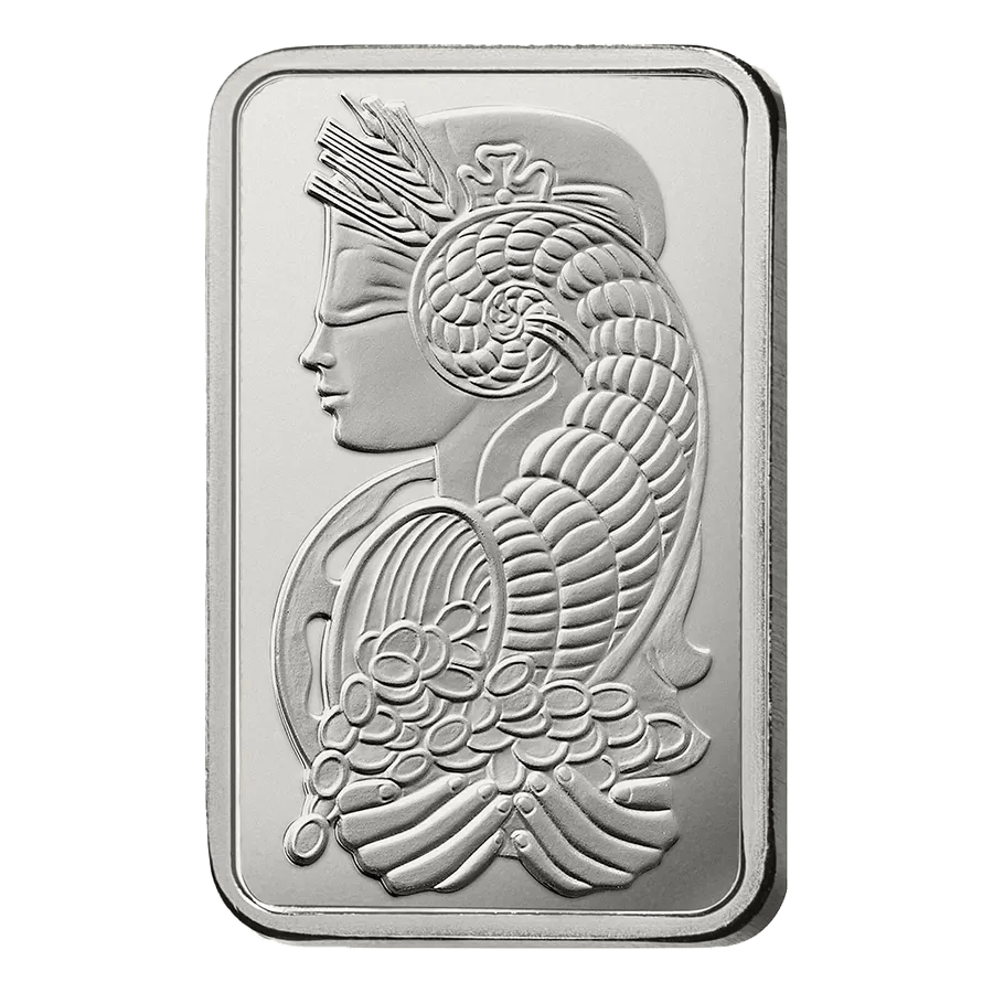 10 ounce Silver Bar - PAMP Suisse Lady Fortuna — photo 1