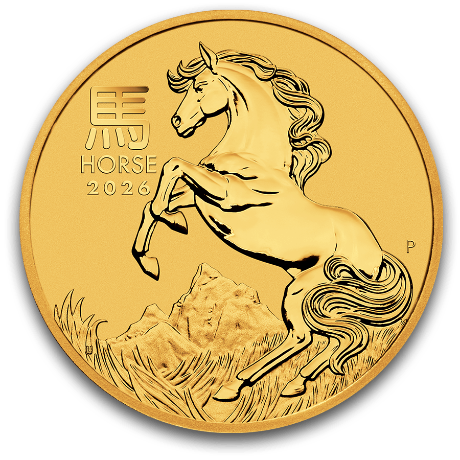 1/20 ounce Gold Coin - Australian Lunar Horse 2026 (Series III) — photo 1