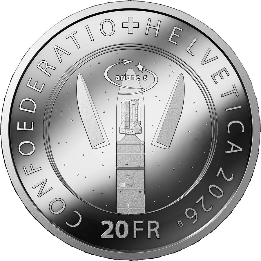20 gram Silver Coin - European Space Agency ESA — photo 1