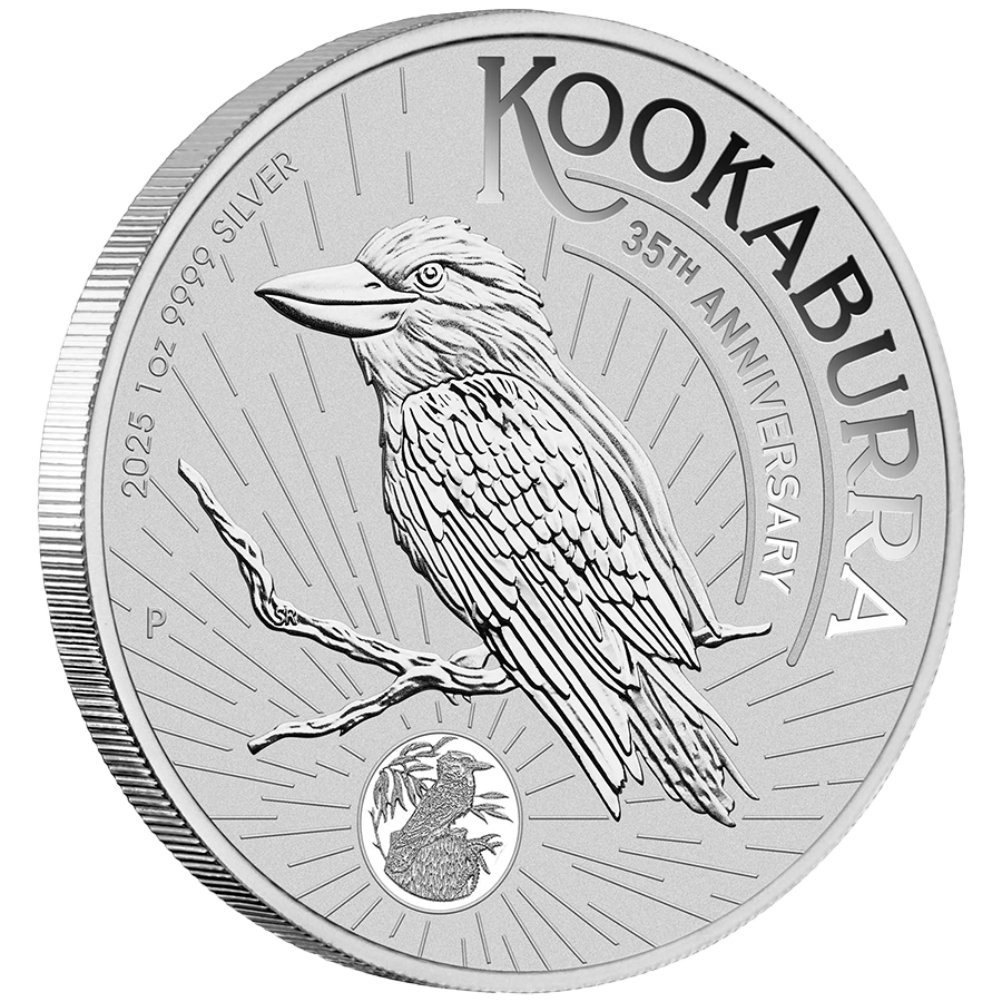 1 Ounce Silver Coin - Australia Kookaburra 2025 thumbnail 3