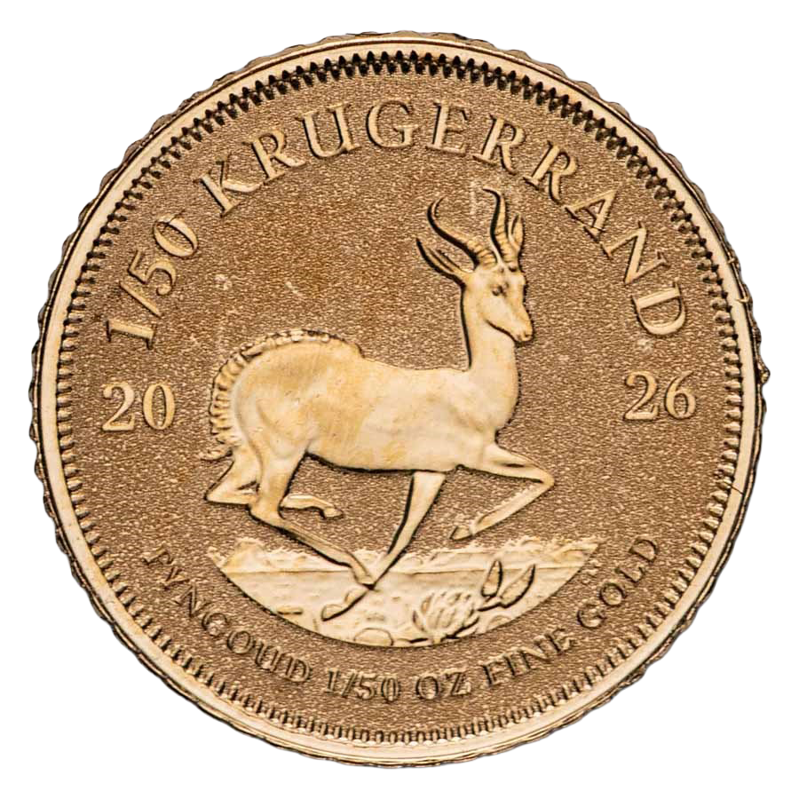  3 Coin Gold Set - Krugerrand Reverse Fractional 2026 thumbnail 4