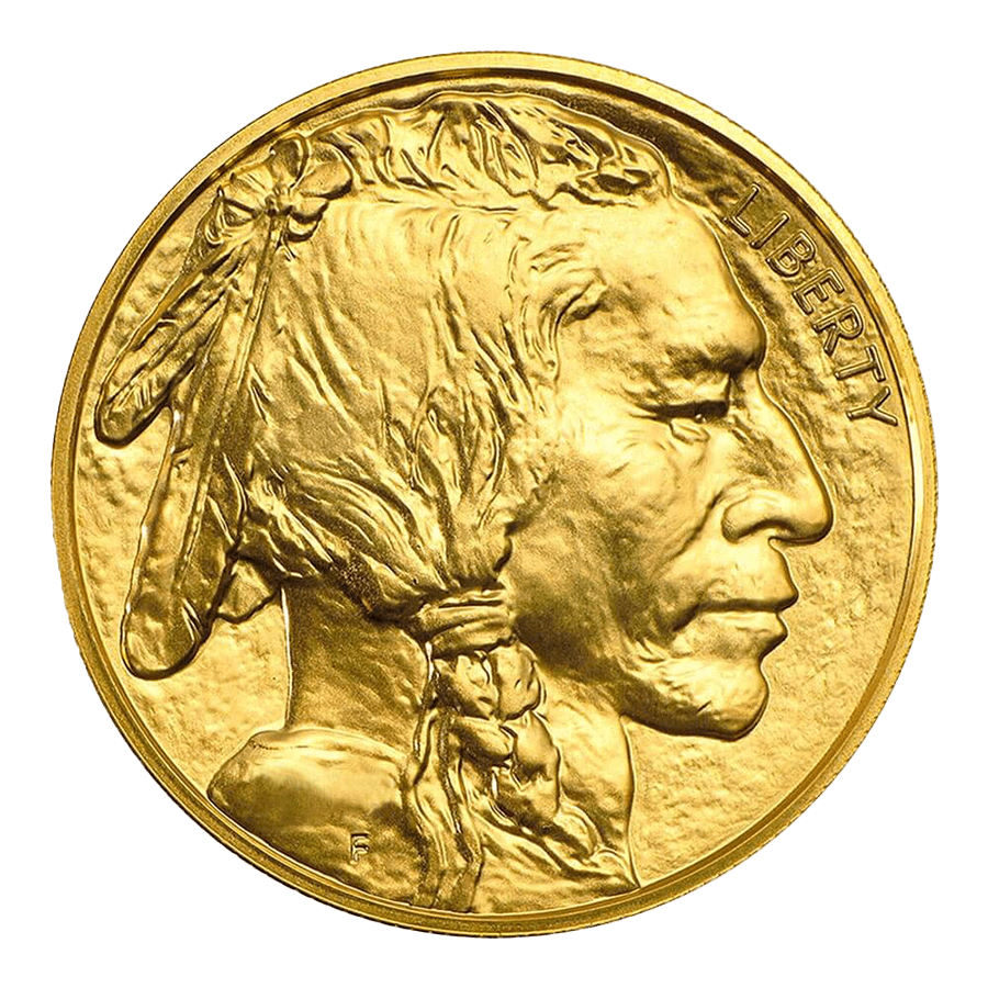 1 ounce Gold Coin -  Buffalo - Mixed Years thumbnail 2