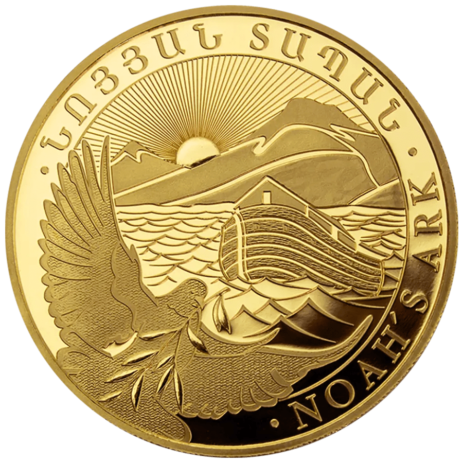 1 gram Gold Coin - Armenia Noah's Ark 2025 — photo 1