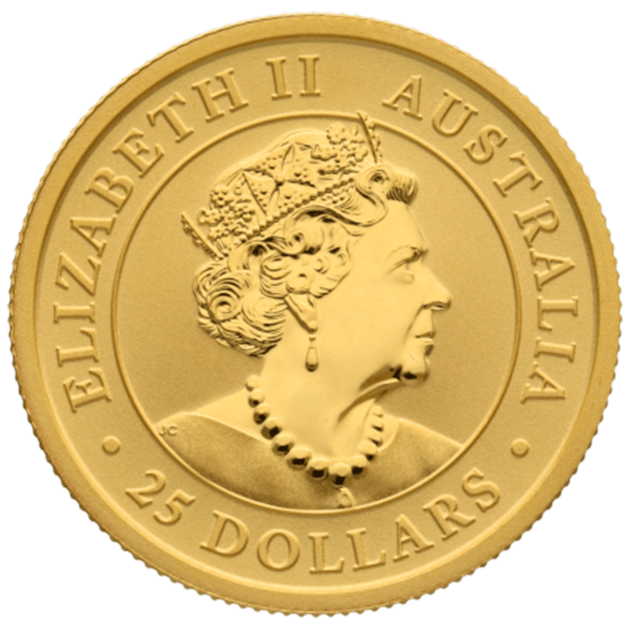 1/4 ounce Gold Coin - Kangaroo - Mixed Years thumbnail 2