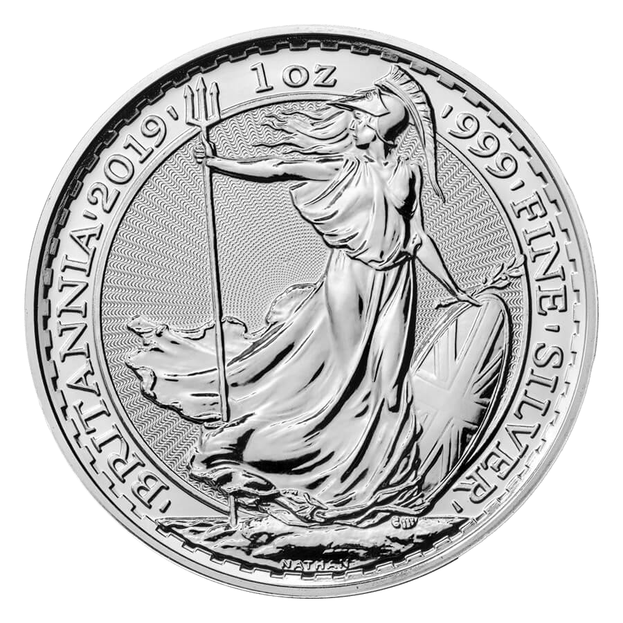 1 ounce Silver Coin - Britannia 2019 — photo 1