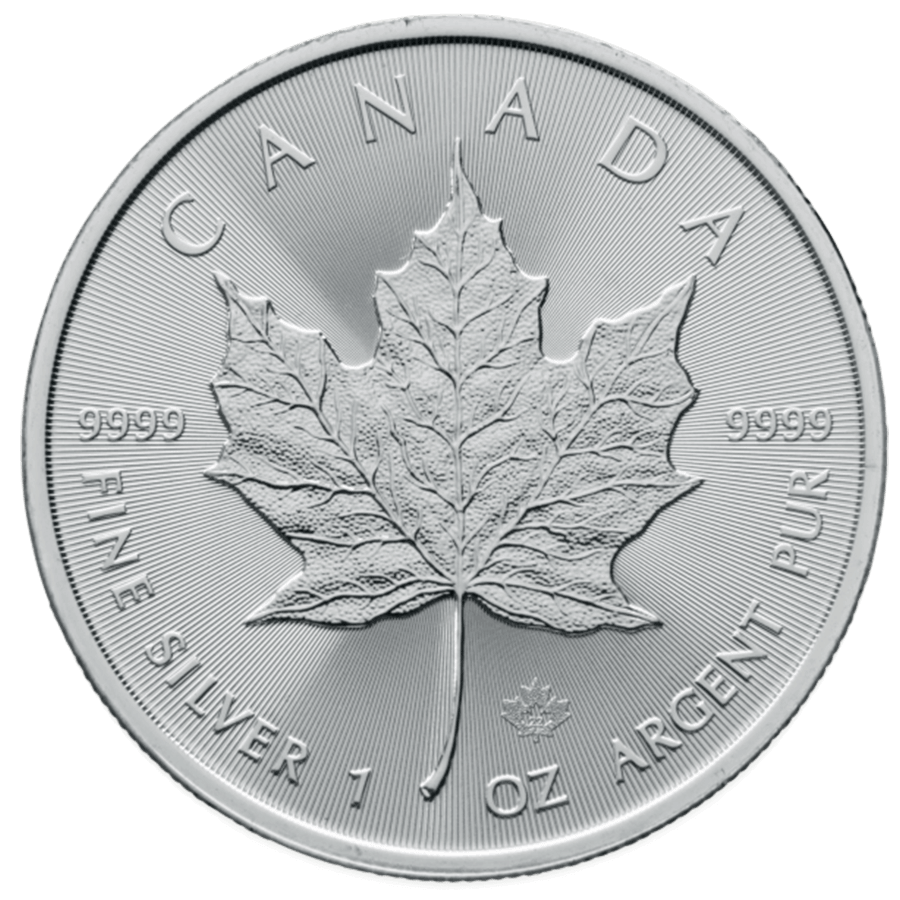 1 ounce Silver Coin - Maple Leaf 2023 — photo 1