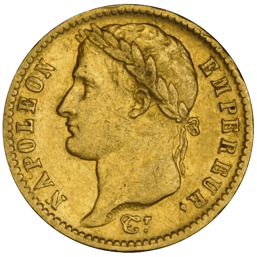 20 French Francs Gold Coin - 1807-1815 Napoleon I — photo 1
