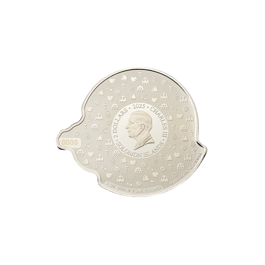 1 ounce Silver Coin - Pac Man 45th Anniversary thumbnail 3