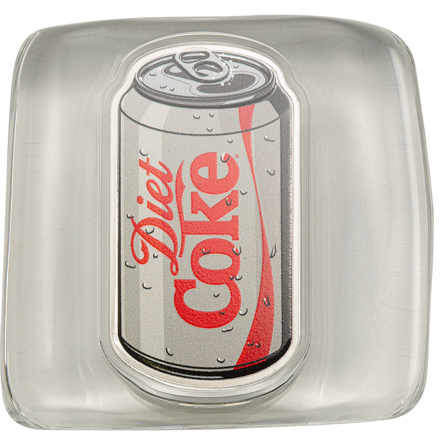 1 ounce Silver Bar - Diet Coke thumbnail 4