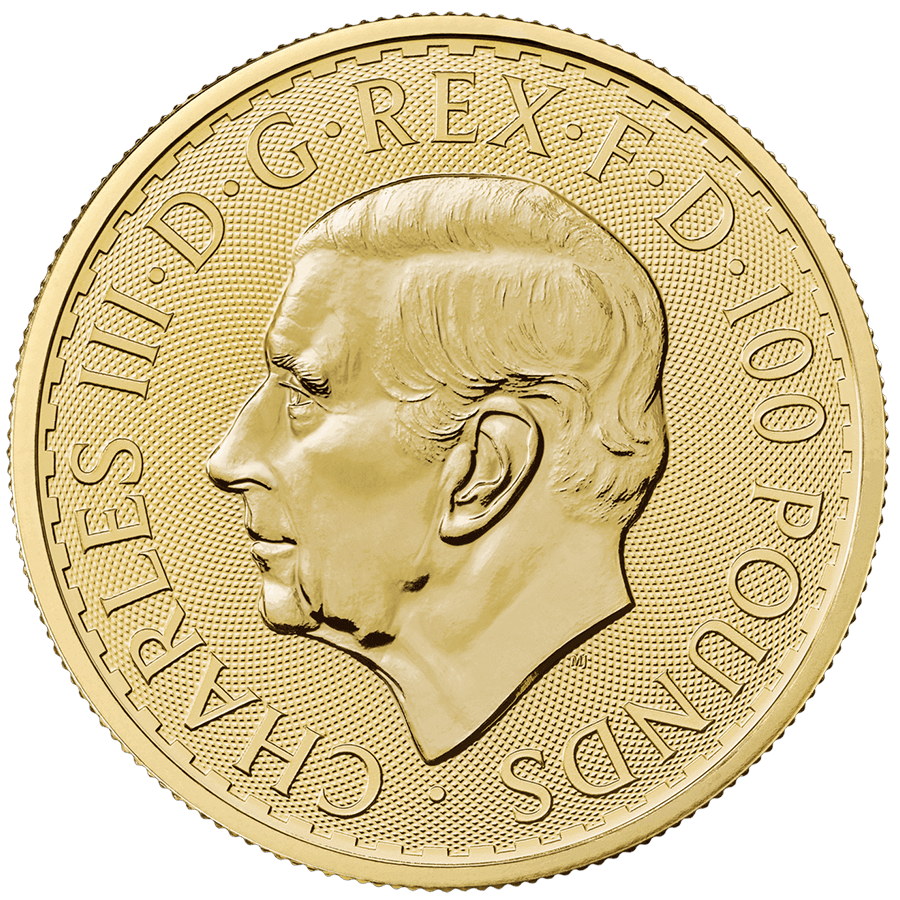 1 ounce Gold Coin - Britannia Charles III 2024 thumbnail 2
