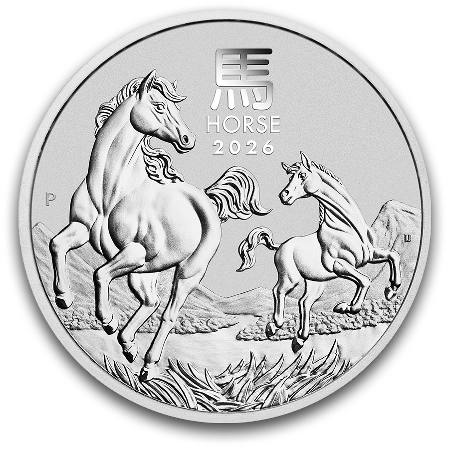 1/2 ounce Silver Coin - Australian Lunar Horse 2026 (Series III) — photo 1